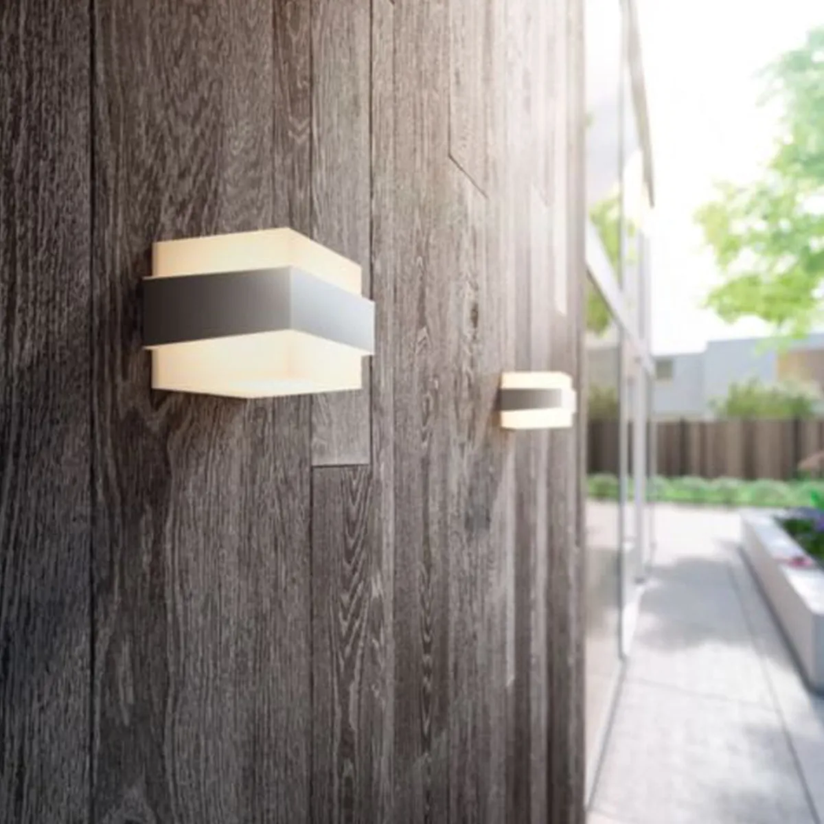 Utelamper Med Opp/Ned Lys>Philips myGarden Shovel vegglampe opp/ned utendørs - Rustfritt Stål