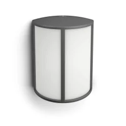 Utelamper - Veggskjold / Plafond>Philips myGarden Stock LED vegglampe, antrasitt Grå