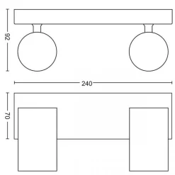 Kjøkkenbelysning Tak|Spotter & Skinner><noscript><img width=