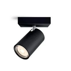 Kjøkkenbelysning Tak|Spotter & Skinner>Philips myLiving Kosipo takspot, matt Svart