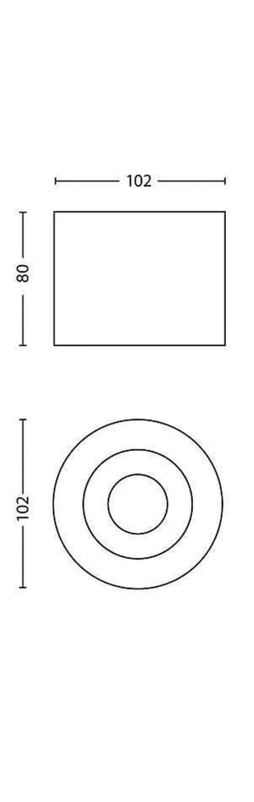 Kjøkkenbelysning Tak|Spotter & Skinner>Philips myLiving Phase 1 takspot LED