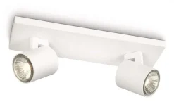 Kjøkkenbelysning Tak|Spotter & Skinner>Philips myLiving Runner dobbel spotskinne Hvit