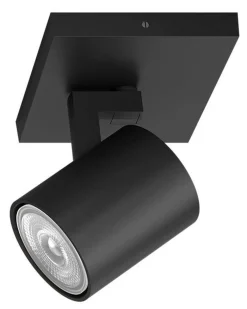 Kjøkkenbelysning Tak|Spotter & Skinner>Philips Runner taklampe 1 spot - Svart