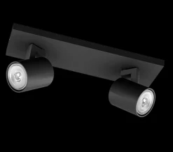 Kjøkkenbelysning Tak|Spotter & Skinner>Philips Runner taklampe 2 spot - Svart