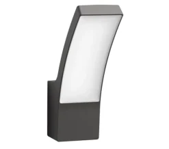 Utelamper - Veggskjold / Plafond>Philips Splay vegglampe utendørs IP44 12W LED - Antrasitt