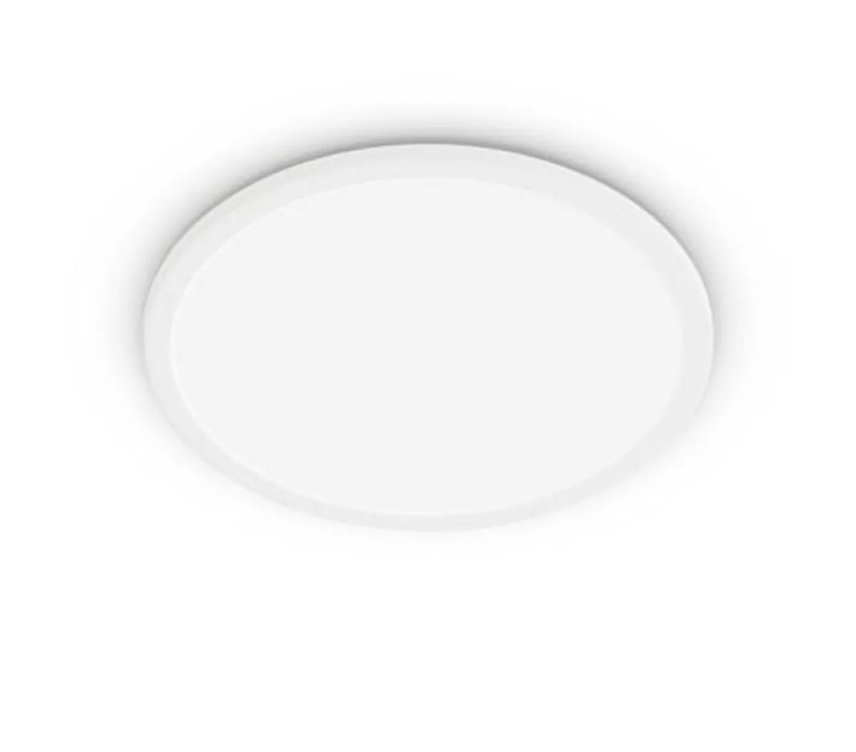 Baderomsbelysning Tak|Kjøkkenbelysning Tak>Philips superslim taklampe 25 cm 15W 4000 IP44 Kelvin 3-step dim - Hvit