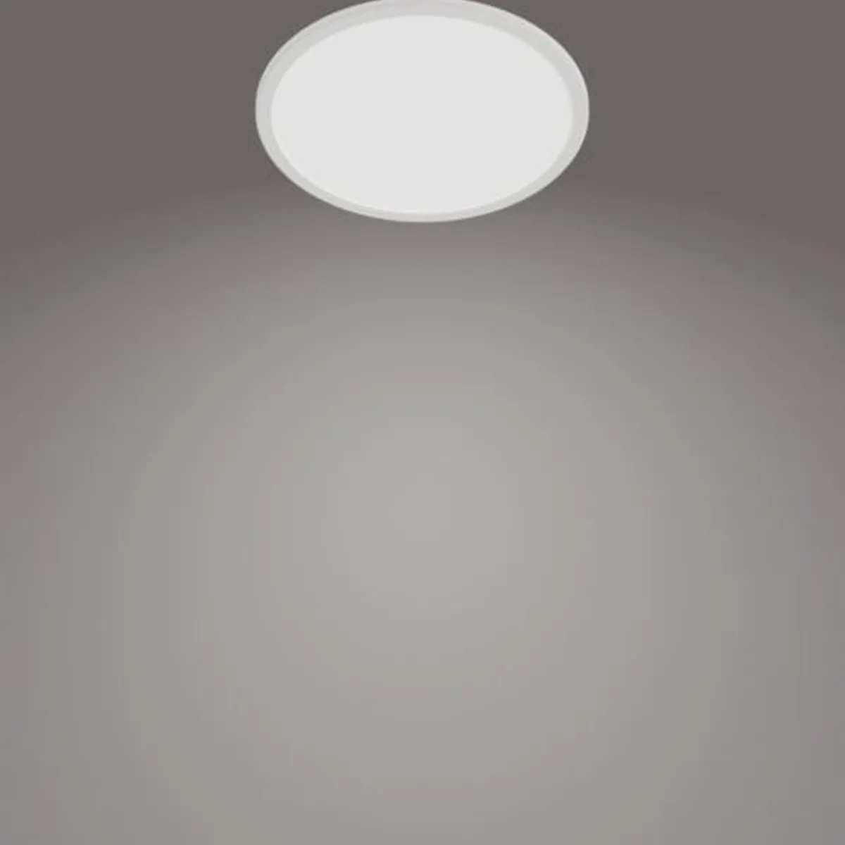 Baderomsbelysning Tak|Kjøkkenbelysning Tak>Philips superslim taklampe 25 cm 15W 4000 IP44 Kelvin 3-step dim - Hvit