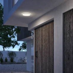 Taklamper Ute|Utendørs Downlights>Philips superslim utendørs taklampe 25 cm 15W 2700 kelvin 3-step-dim Hvit