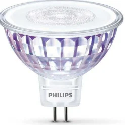 Led-Pærer Gu5,3>Philips 5W (35W) WarmGlow, GU5,3, dimbar Hvit