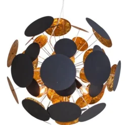 Kjøkkenbelysning Tak|Takpendler>By Rydens Planet taklampe 50 - Sand Svart