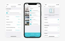 Dimmere|Dimmere>Plejd dimmer LED trådløs Bluetooth, 1-2 pol, 300VA - Hvit