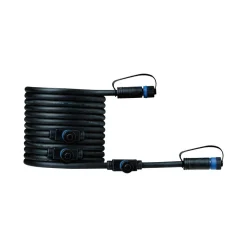 Plug & Shine System>Paulmann Plug & Shine 5 meter kabel med 4 utganger Svart