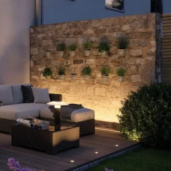 Uplights|Plug & Shine System>Paulmann Plug & Shine innfelt lysstang 8W 3000 Kelvin IP67 Antrasitt