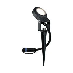 Spot På Spyd|Plug & Shine System>Paulmann Plug & Shine Sting spot med spyd 6,4W 3000 Kelvin IP67 Antrasitt