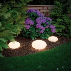 Plug & Shine System>Paulmann Plug & Shine Stone 28 cm 2,8 W 3000 Kelvin IP67 - Med jordspyd Hvit