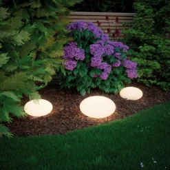 Plug & Shine System>Paulmann Plug & Shine Stone 35 cm 2,8 W 3000 Kelvin IP67 - Med jordspyd Hvit