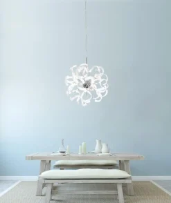 Kjøkkenbelysning Tak|Lysekroner>NorDesign Potenza lysekrone 25 krom