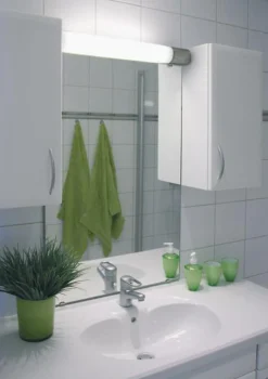 Belysning Over Speilet På Badet|Baderomsbelysning Vegg>Sg Armaturen As Prelude 16W LED baderomslampe Hvit