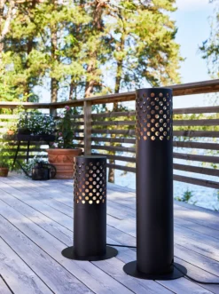 Garden 24 System>Marksløjd Pullert 68cm 6W - Garden 24 - Svart