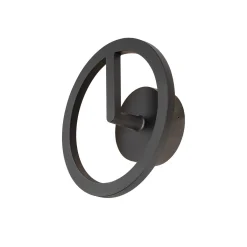 Utelamper Til Kystområder|Utelamper - Veggskjold / Plafond>Slv Q-ring 27 cm vegglampe utendørs 10W 3000 kelvin IP65 - dimbar