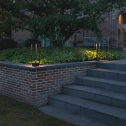 Pullert>Slv Quadrulo pullert 53 cm IP55 7W 3000 Kelvin Antrasitt