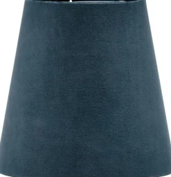 Lampeskjermer>Pr home of Scandinavia Ab Queen fløyel skjerm 12 - Blå