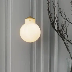 Kjøkkenbelysning Tak|Takpendler>DFTP Raito takpendel 30 rund - Opal Hvit