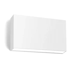 Utelamper Med Opp/Ned Lys>NorDesign Rapido K1 vegglampe utendørs ned IP65 7W LED 3000K Dimbar - Hvit