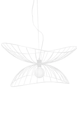 Kjøkkenbelysning Tak|Takpendler>Globen Lighting Ray takpendel 70 cm - Hvit