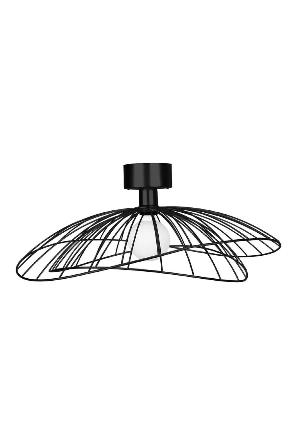 Kjøkkenbelysning Tak|Taklamper / Takplafonder>Globen Lighting Ray tak/vegglampe - Svart