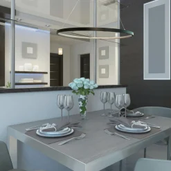 Kjøkkenbelysning Tak|Takpendler>NorDesign Ringo 40 cm takpendel 12W 2700 Kelvin RA90 dimbar - Svart