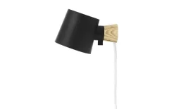 Leselamper>Normann Copenhagen Rise vegglampe, Svart