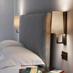 Interiørlamper>Astro Lighting Riva 350 vegglampe med stoffskjerm