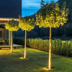 Uplights>Slv Rocci 200 rund nedfellbar uplight 16W 3000 Kelvin IP67 Rustfritt stål