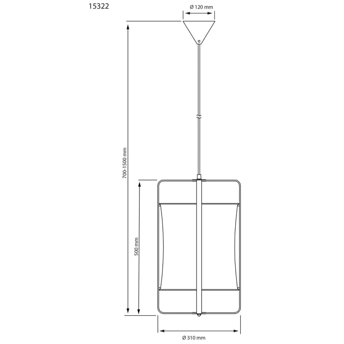 Kjøkkenbelysning Tak|Takpendler>Aneta Lighting Ronda takpendel Svart/Natur