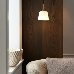 Takpendler|Kjøkkenbelysning Tak>Halo Designs Room 49 takpendel 15 cm - Opal/Antikk messing Messing / Opal