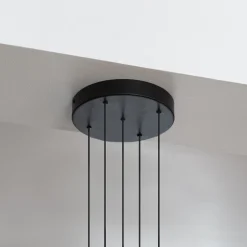 Tilbehør Lamper|Pendeloppheng>Umage Rosette Mini 5 pendeloppheng - Svart