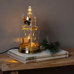 Juledekorasjon>Konstsmide Roterende englespill Gullfarget