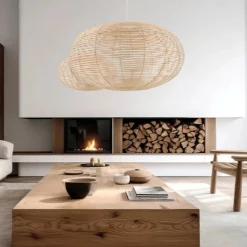 Kjøkkenbelysning Tak|Takpendler>Nowodvorski Rotting takpendel 79 cm Natur