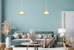 Kjøkkenbelysning Tak|Takpendler>Emibig Rowen takpendel 25 cm - Hvit/Tre Hvit / Tre