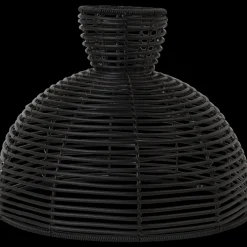 Takpendler Ute>Star Trading Runde utendørs lampeskjerm 37 cm IP44 - Svart