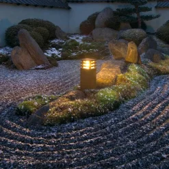 Pullert>Slv y square pullert 40 cm IP55 Rust