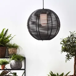 Takpendler Ute|Gulvlamper Ute>Marksløjd Sage takpendel utendørs IP44 - - Svart