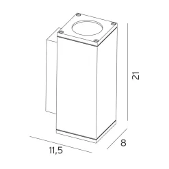 Lightup-Pris|Utelamper Med Opp/Ned Lys><noscript><img width=