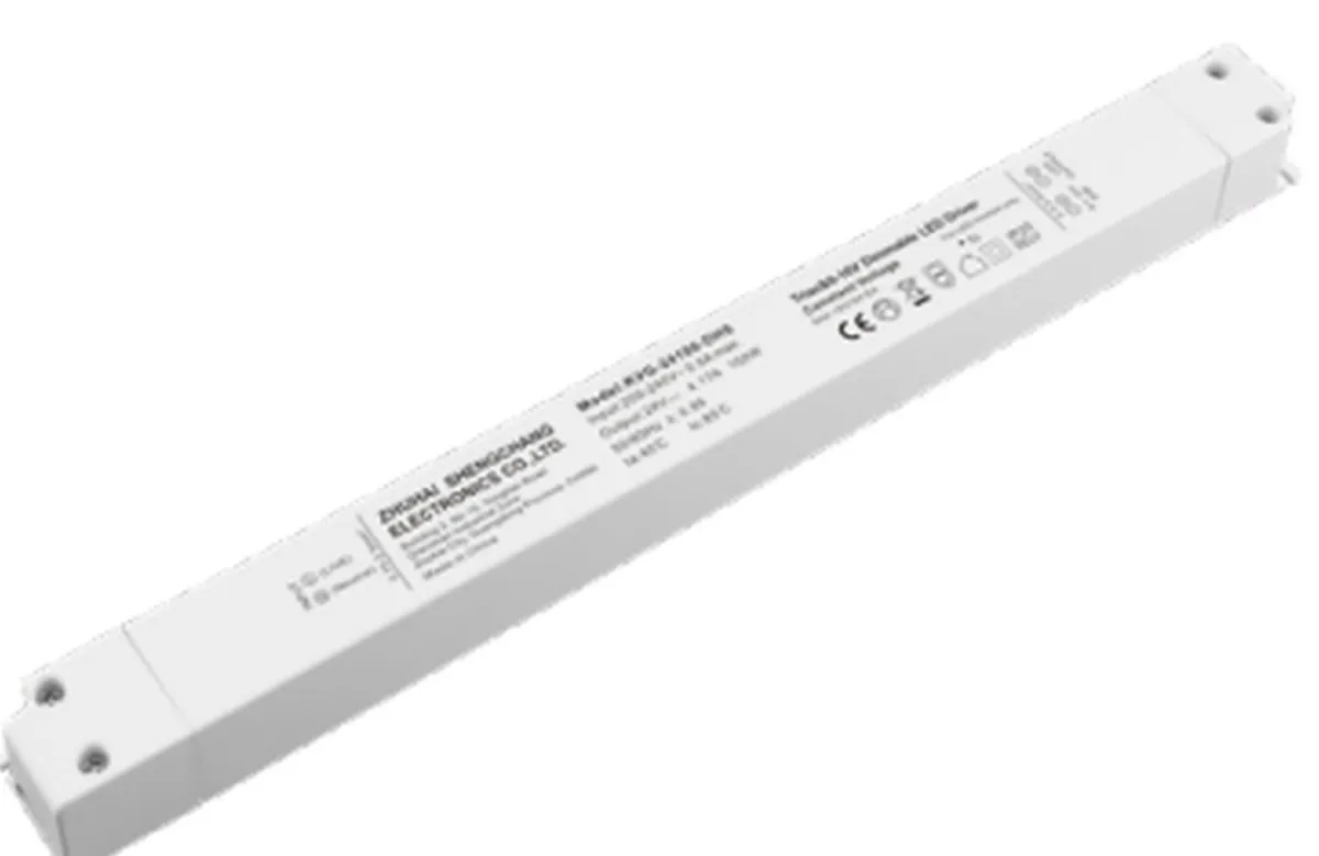 Microline Spotskinner>NorDesign SC Power LED trafo 100W 24V DC Slim - 4 in 1 dimmable (MicroLine) Hvit