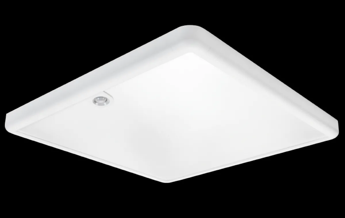 Kjøkkenbelysning Tak|Taklamper / Takplafonder>Sg Armaturen As Sense Surface 600 taklampe 28W 4000K IP20 IK10 m/PIR Sensor - Hvit