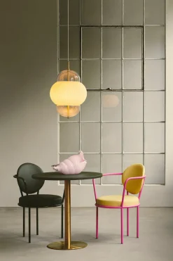 Kjøkkenbelysning Tak>Design by Us Shahin taklampe XL - Klar Messing / Opal