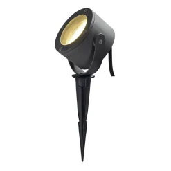 Spot På Spyd>Slv Sitra 360 enkel spot med jordspyd IP44 Antrasitt