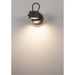 Utelamper Med Opp/Ned Lys>Slv Sitra vegglampe utendørs 360 IP44 Antrasitt