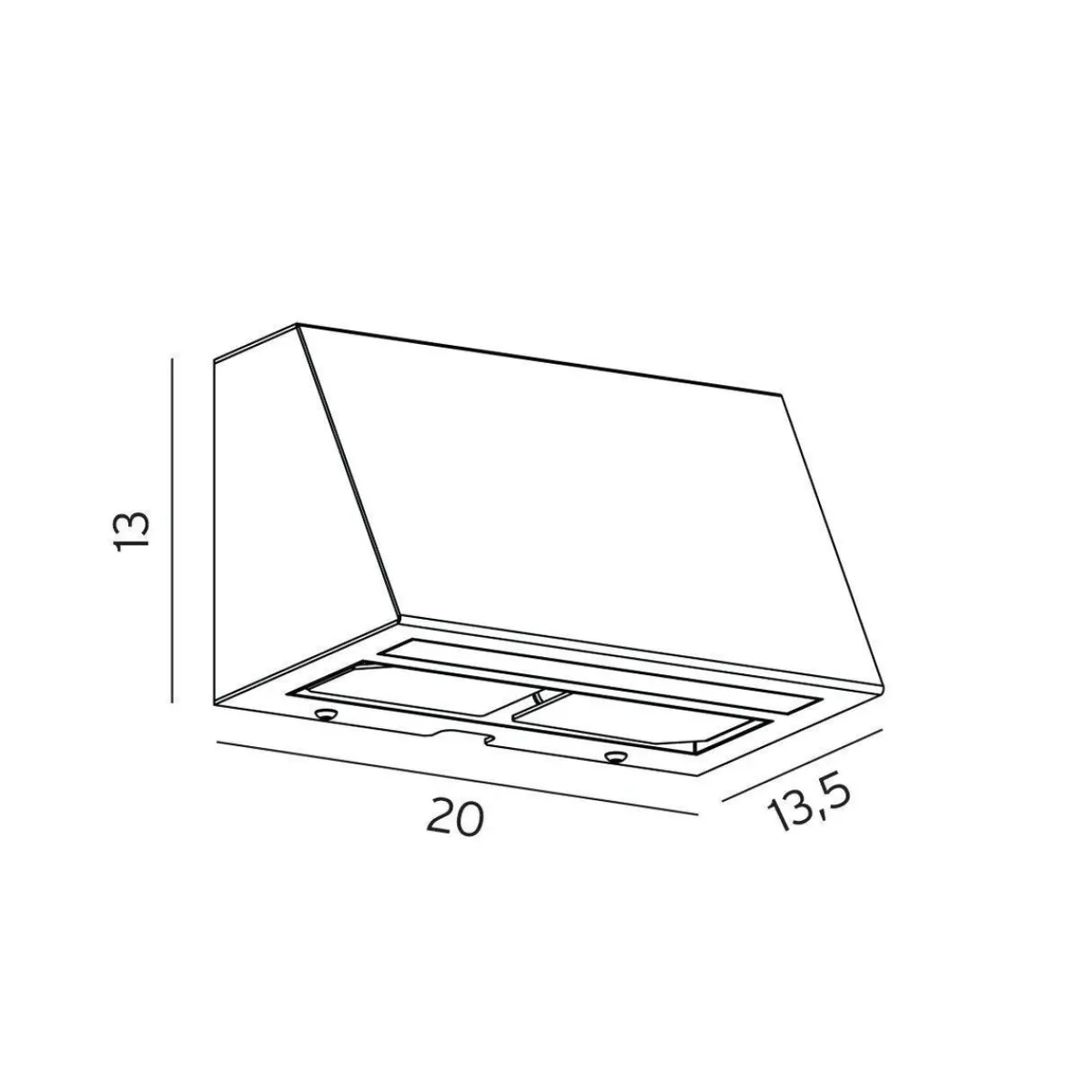 Lightup-Pris|Utelamper - Veggskjold / Plafond>Norlys Ski 1390 veggarmatur m/stikkontakt